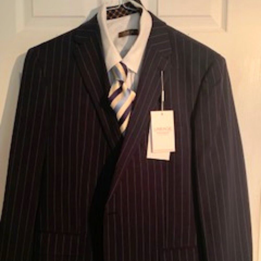 Mens Blu/Grey Suit